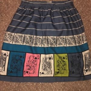Anthropologie Edme and Esllyte silk skirt—Size 10